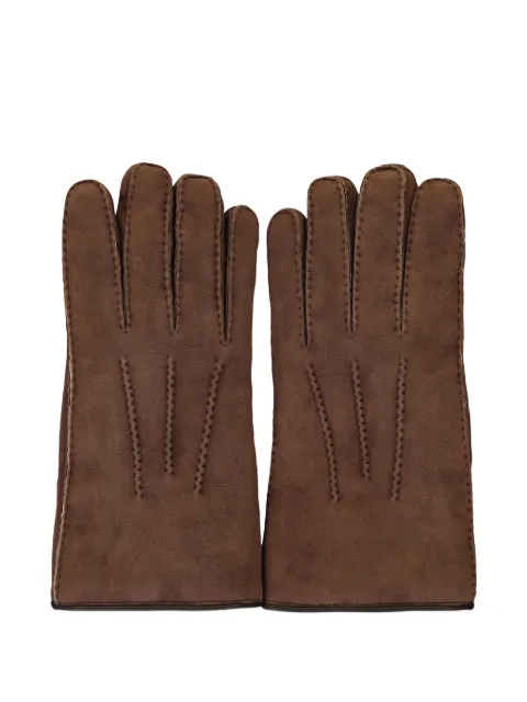 Moorer  stitch detail gloves