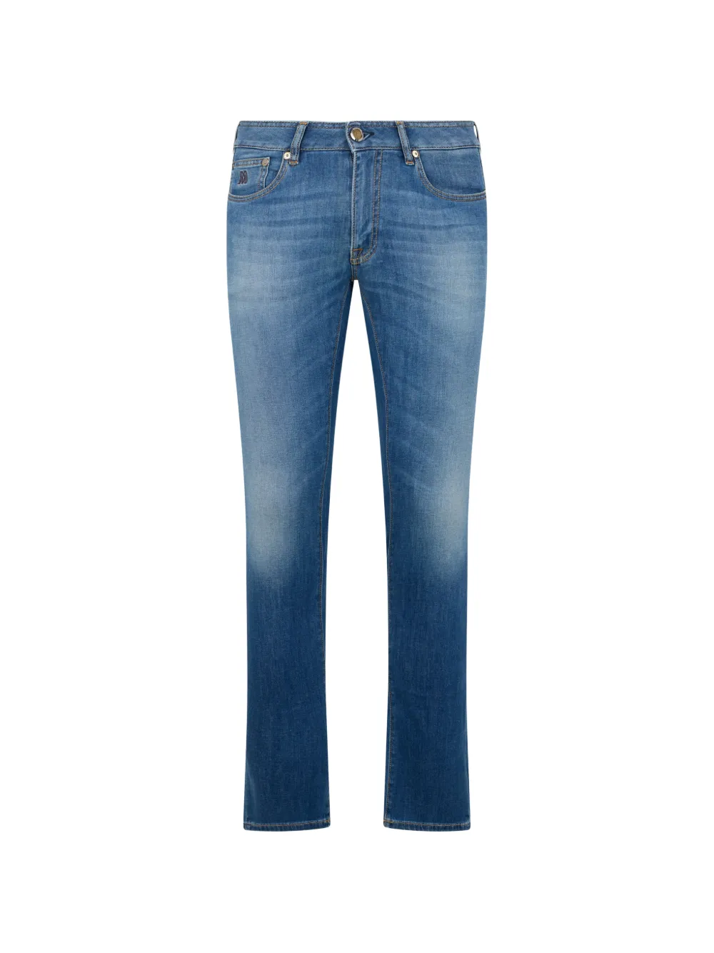 Moorer five-pockets jeans - Blu