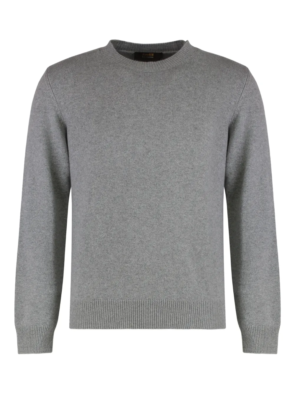 Moorer suéter tejido de canalé | gris | Image 1