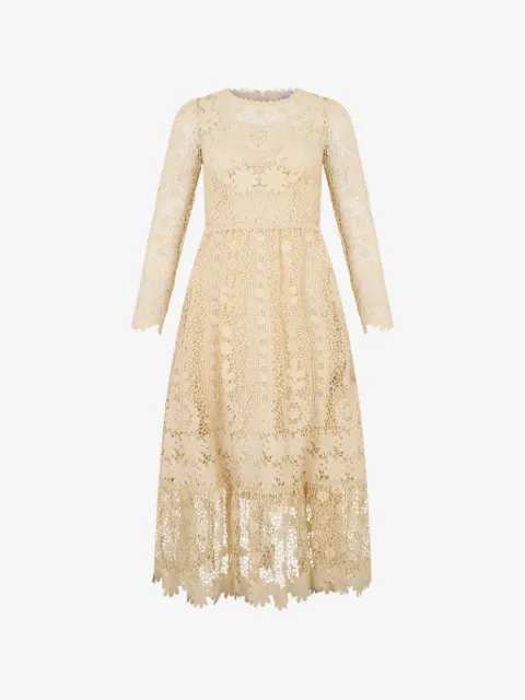 RED Valentino lace midi dress
