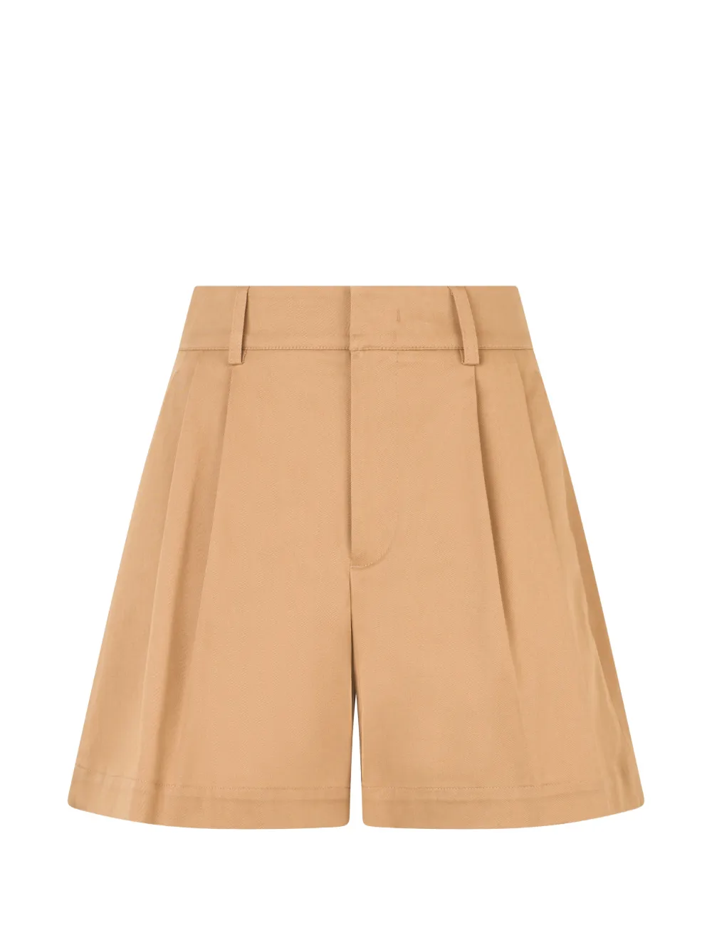 Valentino Garavani pleated tailored shorts - Toni neutri