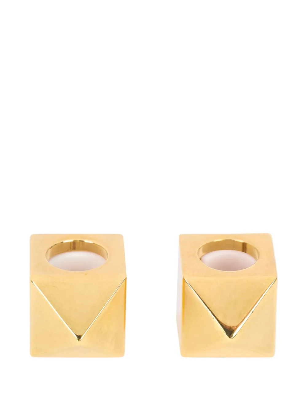 Valentino Garavani AirPods bedel met logodetail Goud