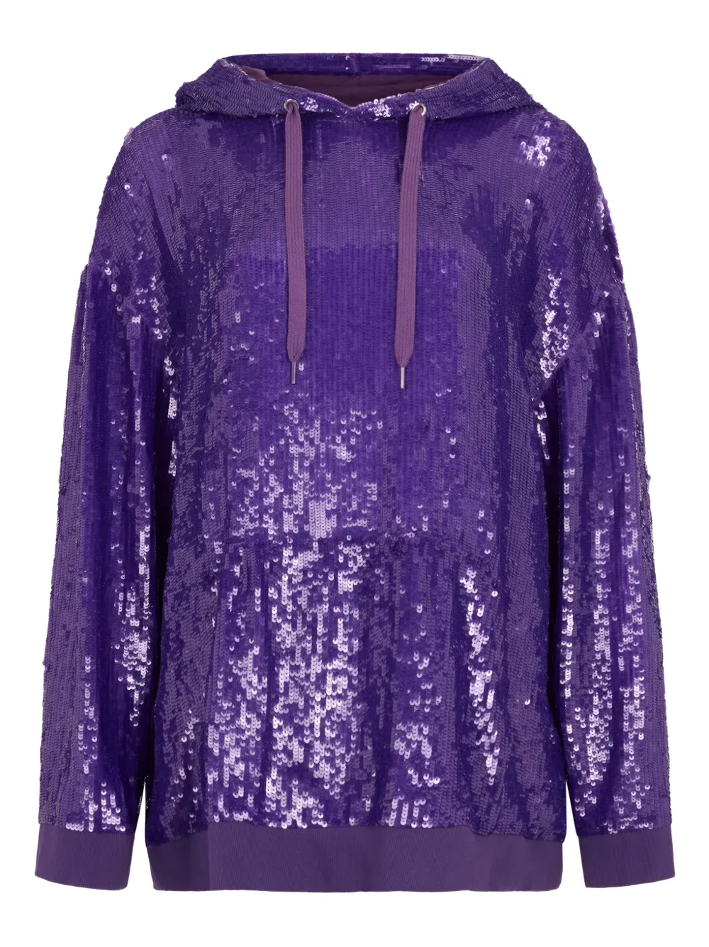 Valentino Garavani sequin hoodie - Viola