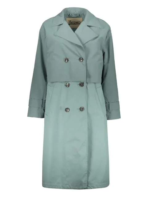 Herno layered rain coat