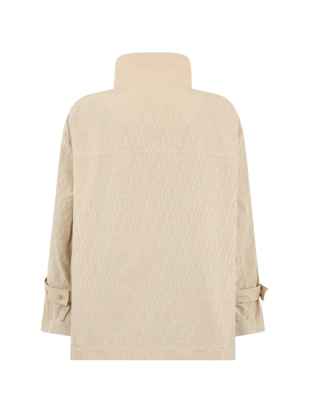  Moorer High-neck Overcoat - Neutrals 