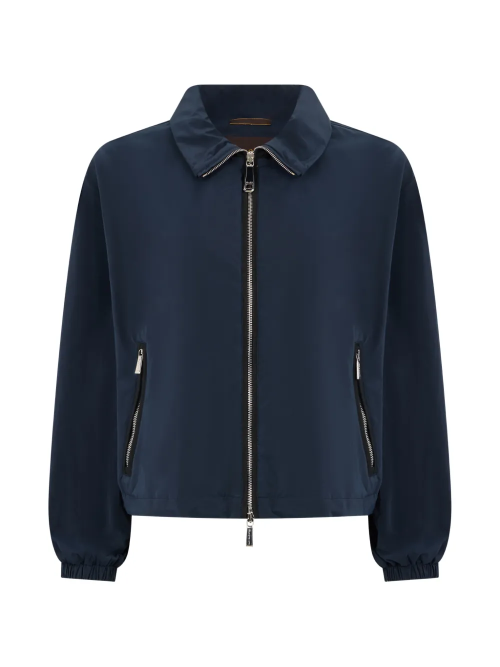 Moorer zipped jacket - Blu