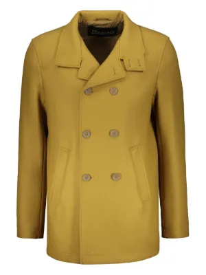 【送料 関税込】 HERNO DOUBLE BREASTED COAT Herno Double Breasted Short Trench Coat - ShopperBoard
