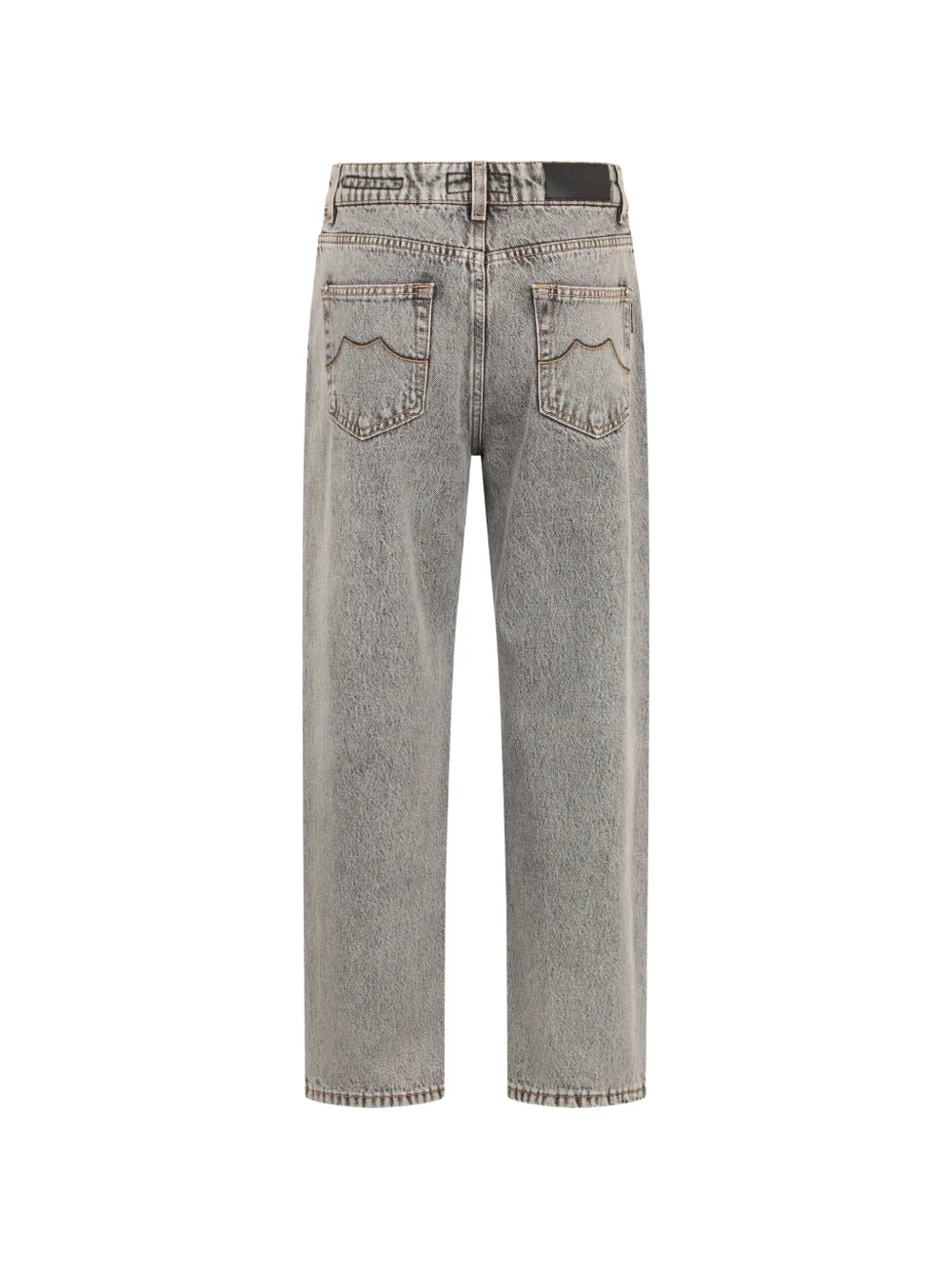 Moorer Jeans met vijf zakken Grijs