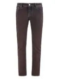 Moorer five-pocket trousers - Brown