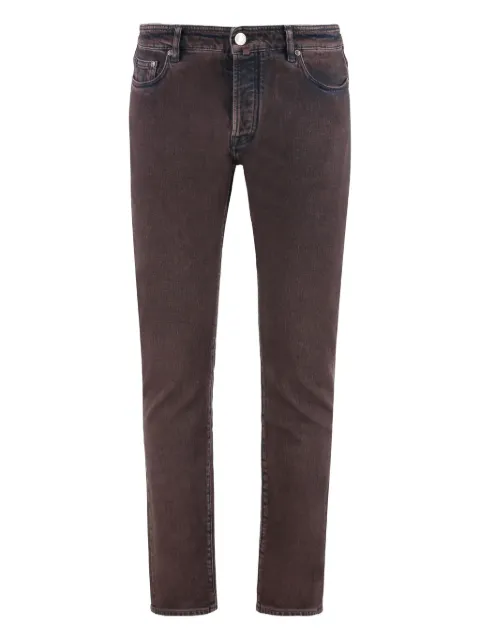 Moorer five-pocket trousers 