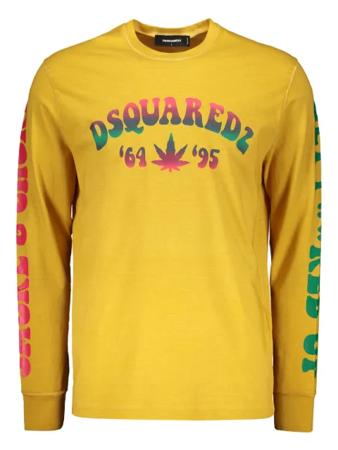 DSQUARED2 logo-print cotton T-shirt