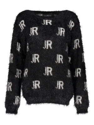 JOHN RICHMOND 売れ筋商品|||ジョン リッチモンド ニット&セーター アウター レディース Sweaters Black 送料無料】 ジョン リッチモンド レディース ニット・セーター