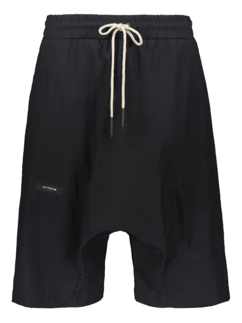 ISO.POETISM drop-crotch shorts