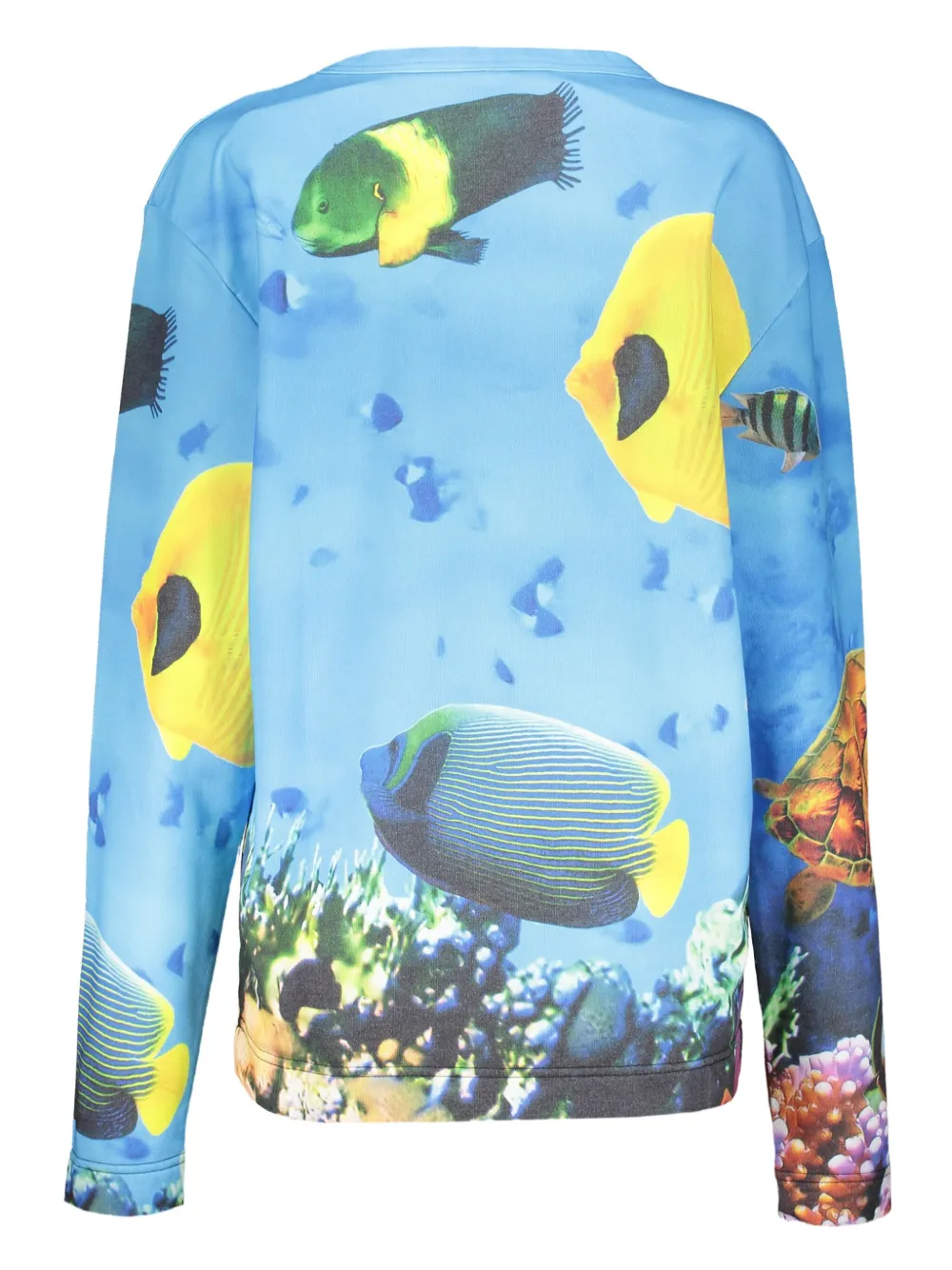 Moschino Sweater met print Blauw