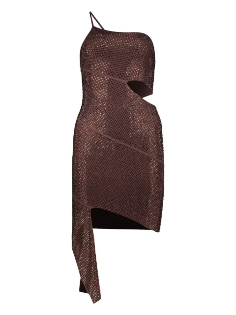 ANDREĀDAMO asymmetric mini dress