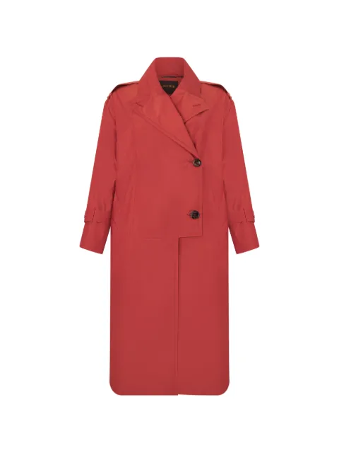 Moorer manteau croisé à épaulettes
