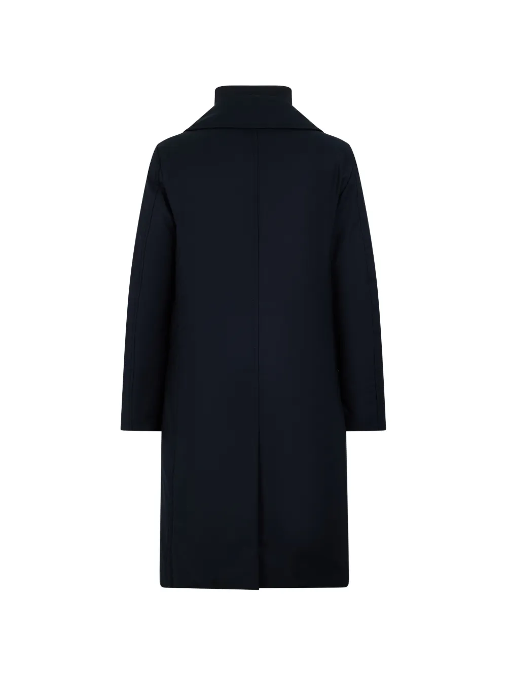  Moorer Buttoned Coat - Blue 