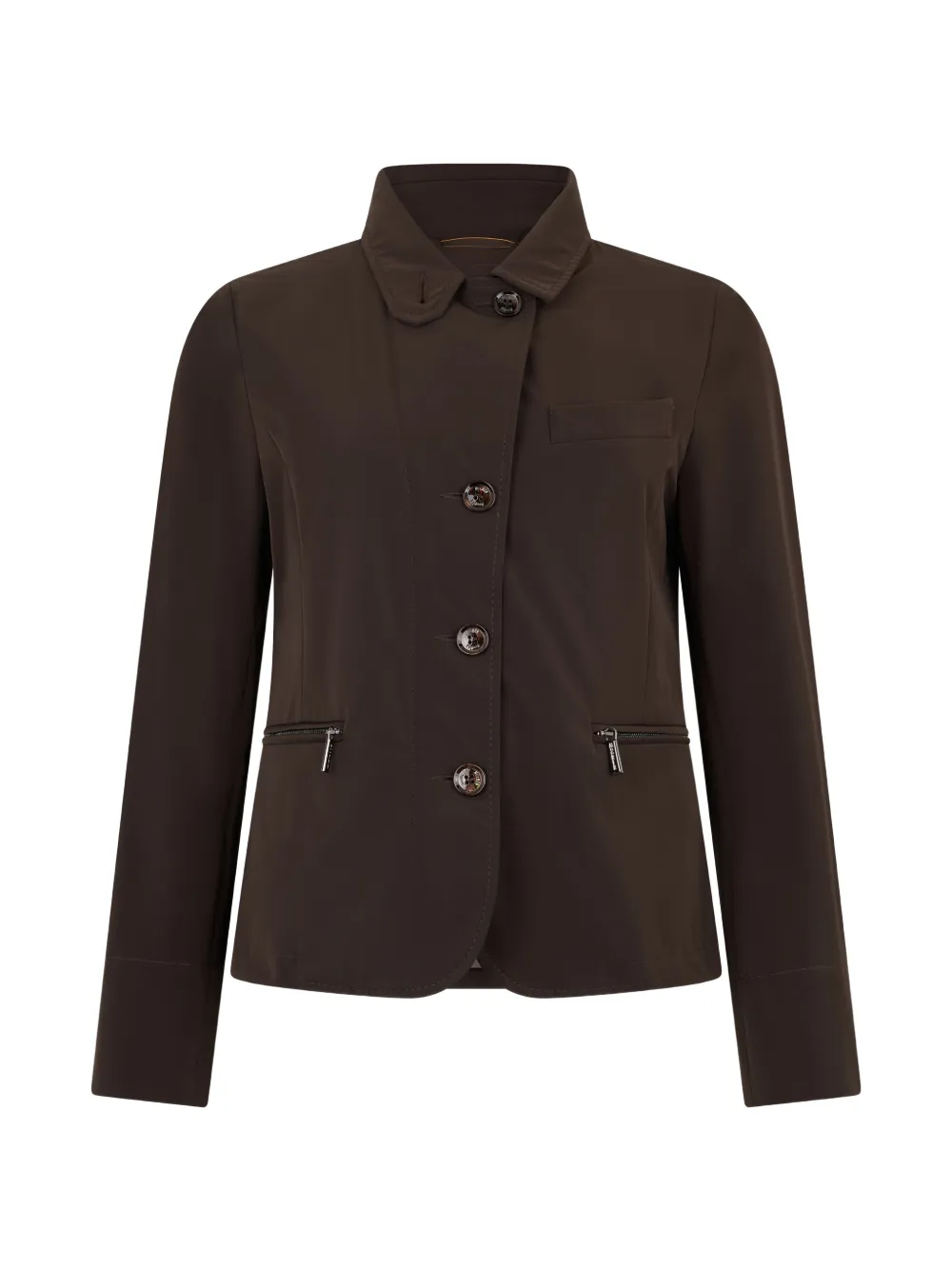 Moorer button-up jacket - Marrone