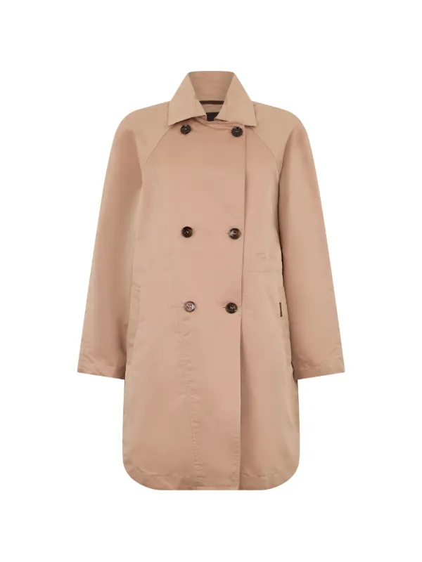Moorer Aura Double-breasted Jacket in Neutrals