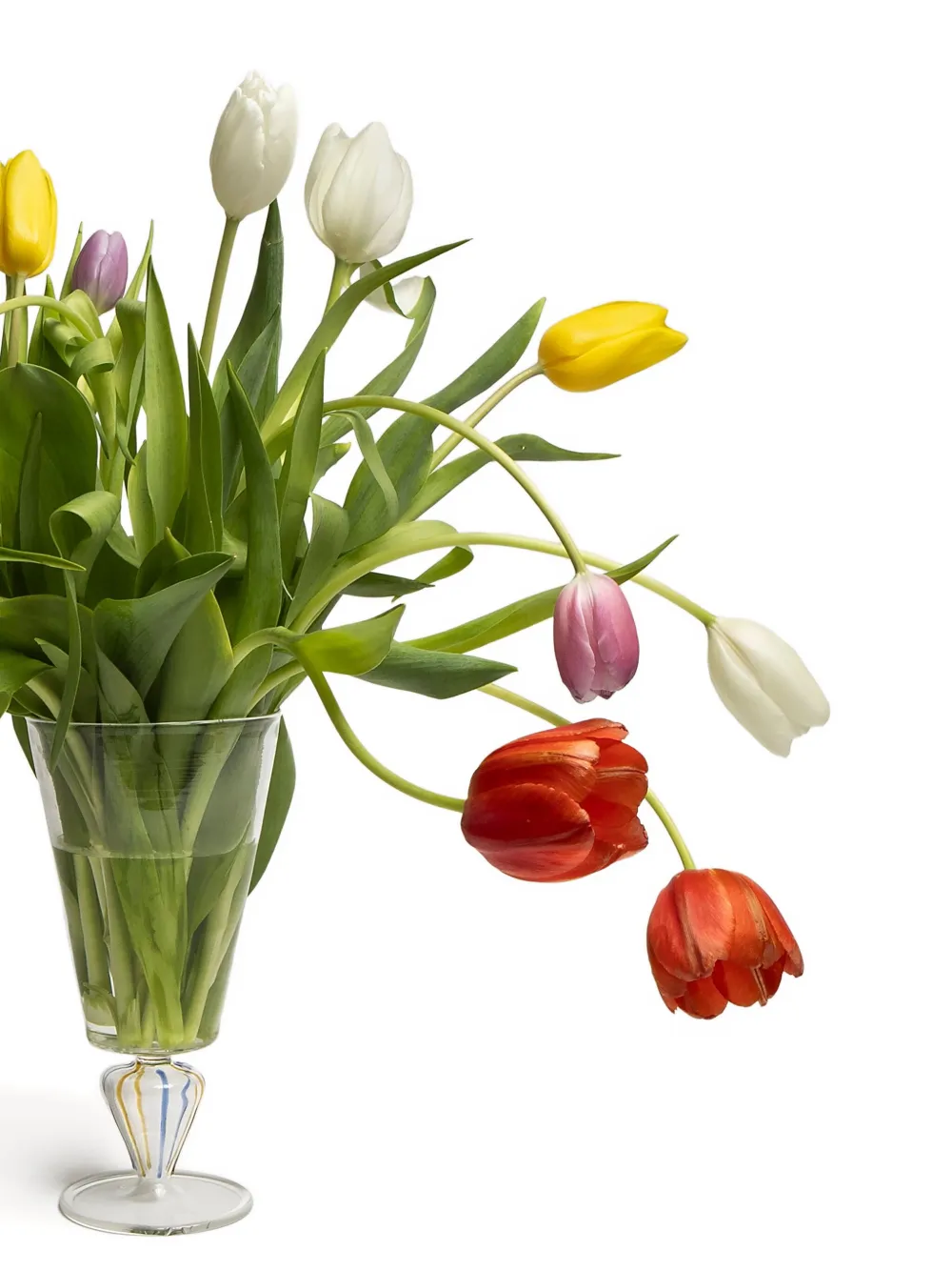 Gohar World Coloured-stem Vase