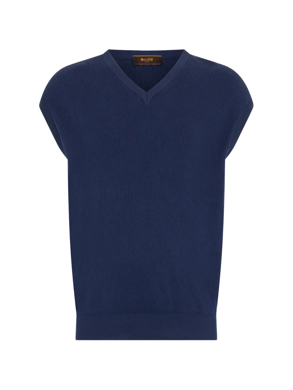 Moorer V-neck vest - Blu