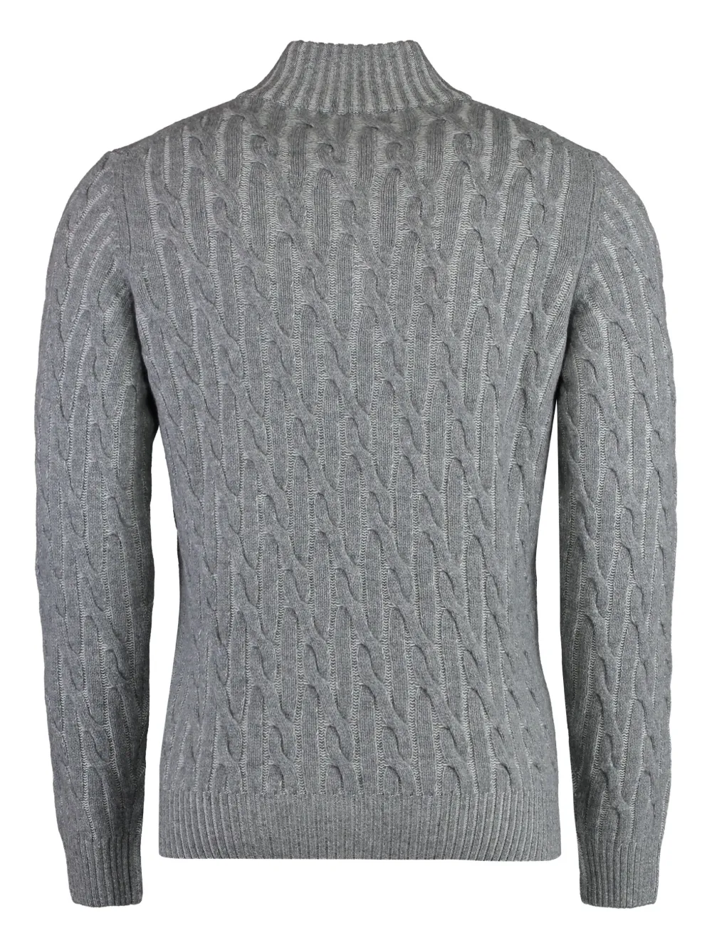 Moorer Terni Wool And Cashmere Sweater In Gray