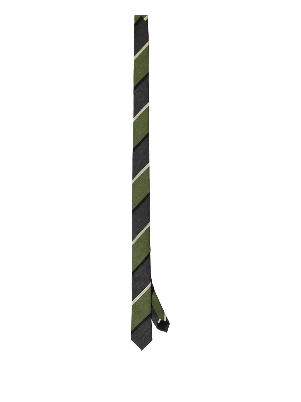 Corneliani striped tie | Green | Image 1
