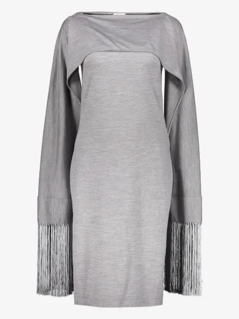 Burberry fringed-detail mini dress