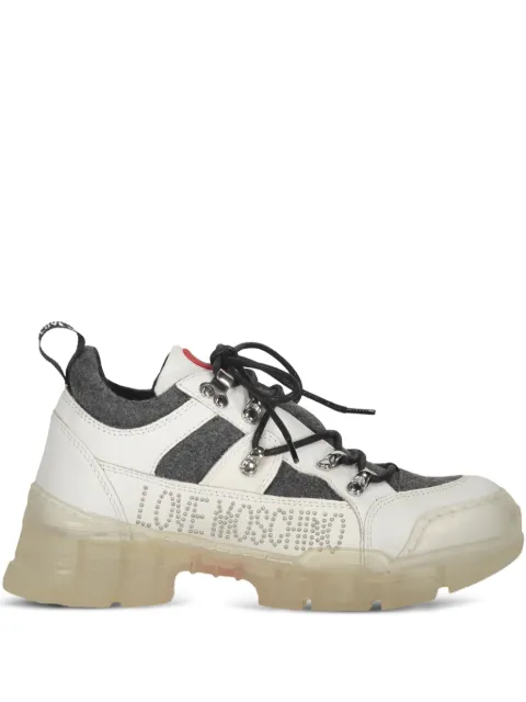 Moschino chunky lace-up sneakers