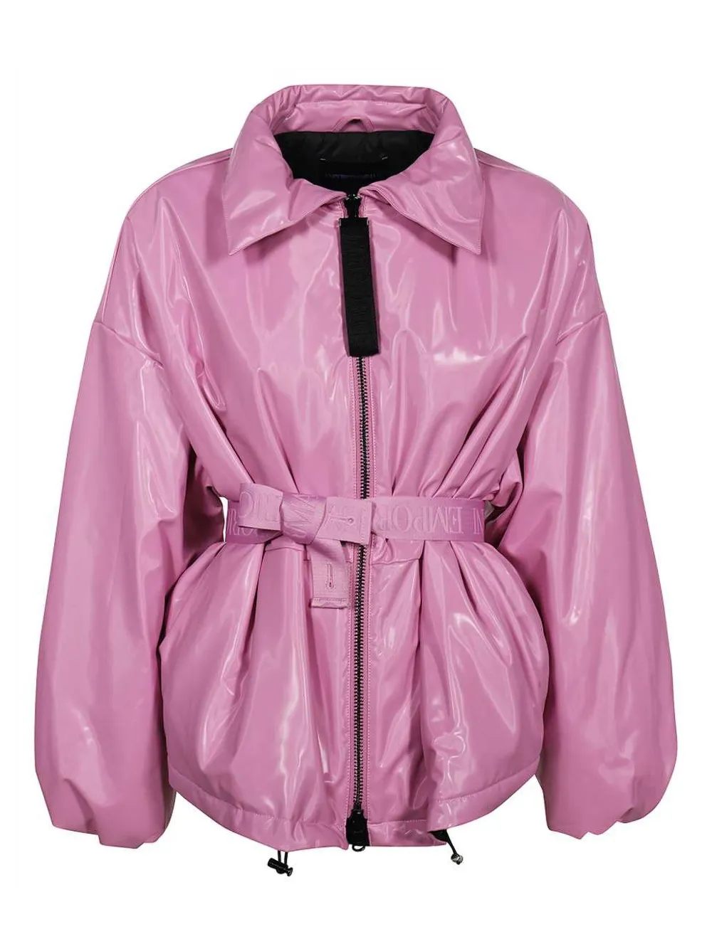 Emporio Armani belted jacket Roze