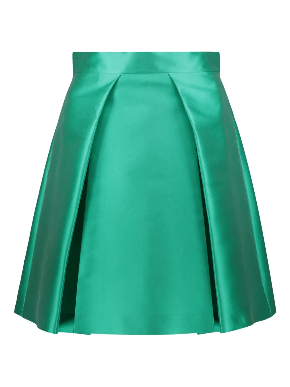 Alberta Ferretti A-line mini skirt Groen