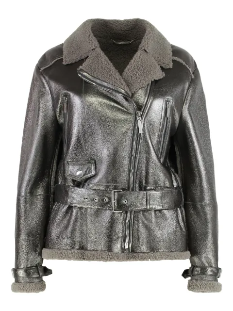 Alberta Ferretti glitter-effect jacket