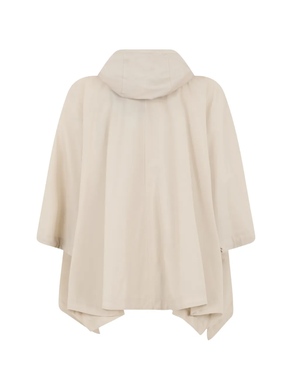 Moorer Albany-Knp hooded jacket Beige