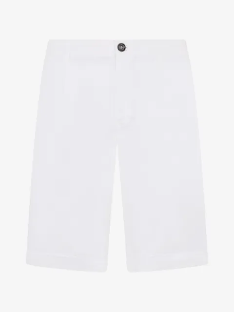 Moorer button-fastening chino shorts