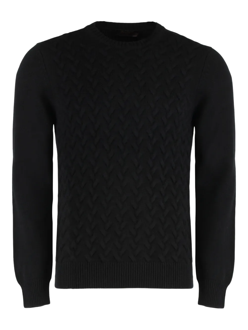 Moorer cashmere crew-neck sweater - Black