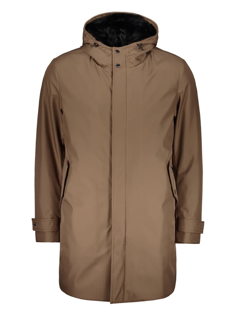 Moorer hooded parka Bruin