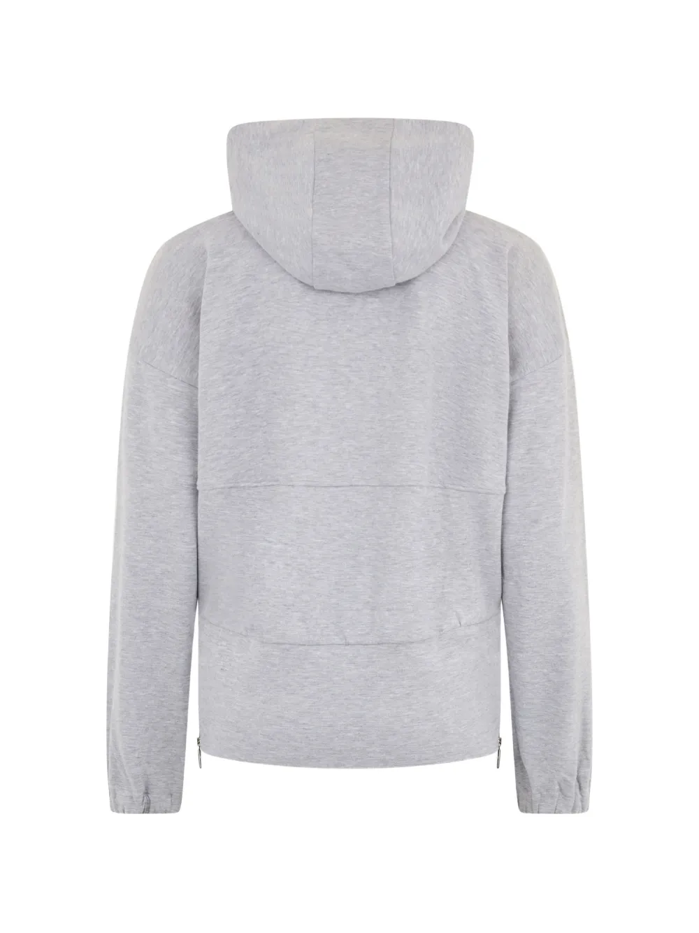 Moorer Hoodie met rits Grijs