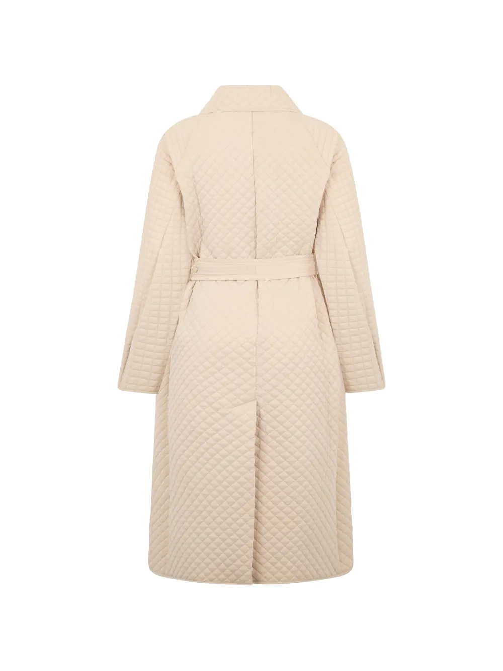  Moorer Quilted Belted Coat - Neutrals 