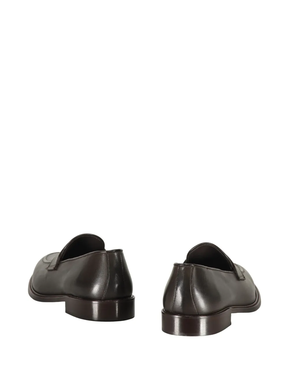 Bruno Magli leather loafers Brown