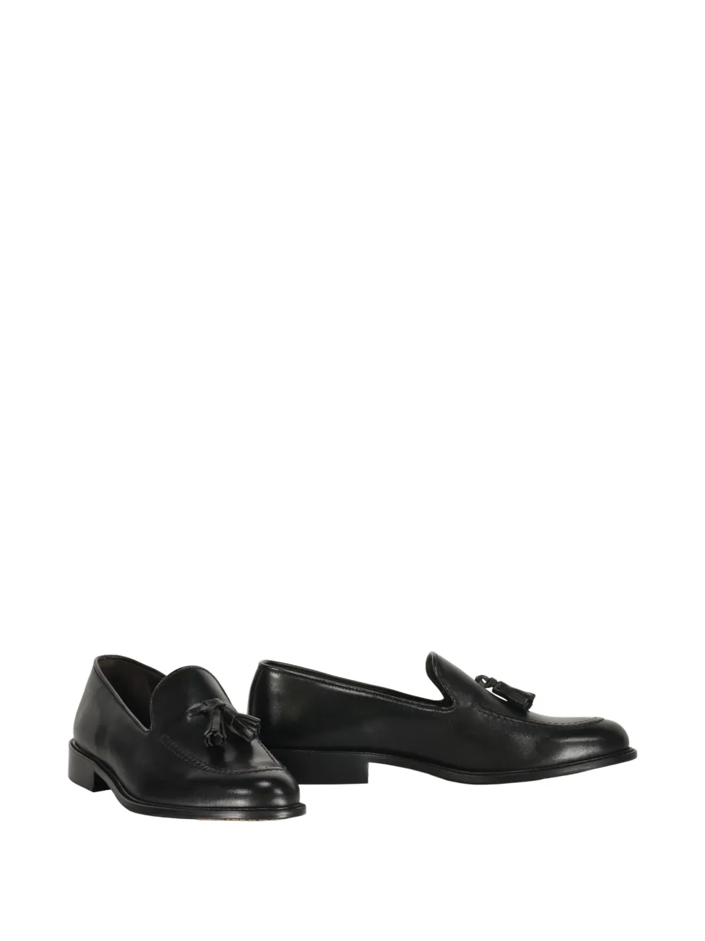 Bruno Magli leather loafers Black