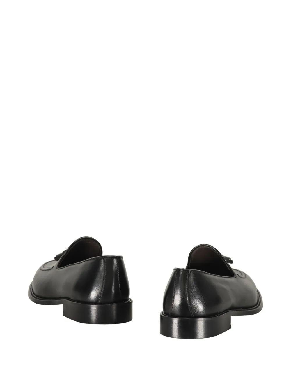 Bruno Magli leather loafers Black