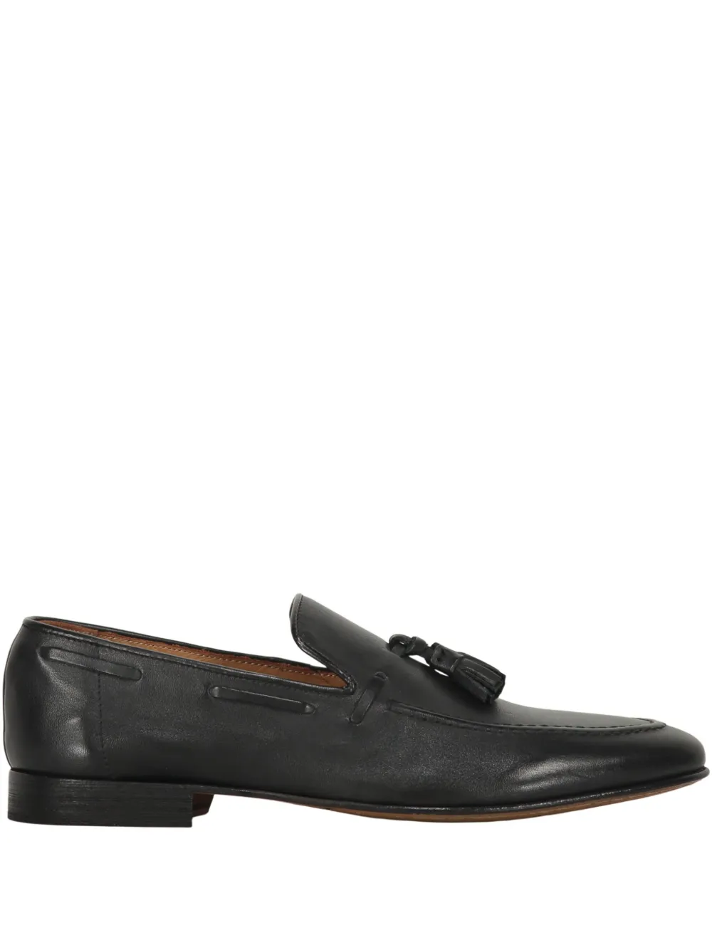 Bruno Magli leather loafers Black