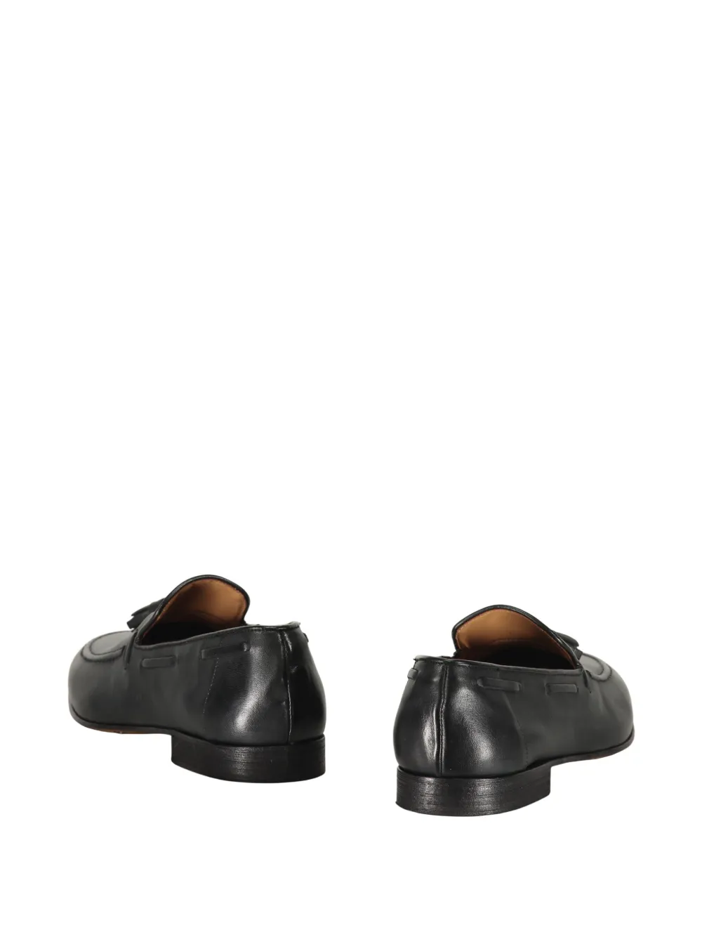 Bruno Magli leather loafers Black