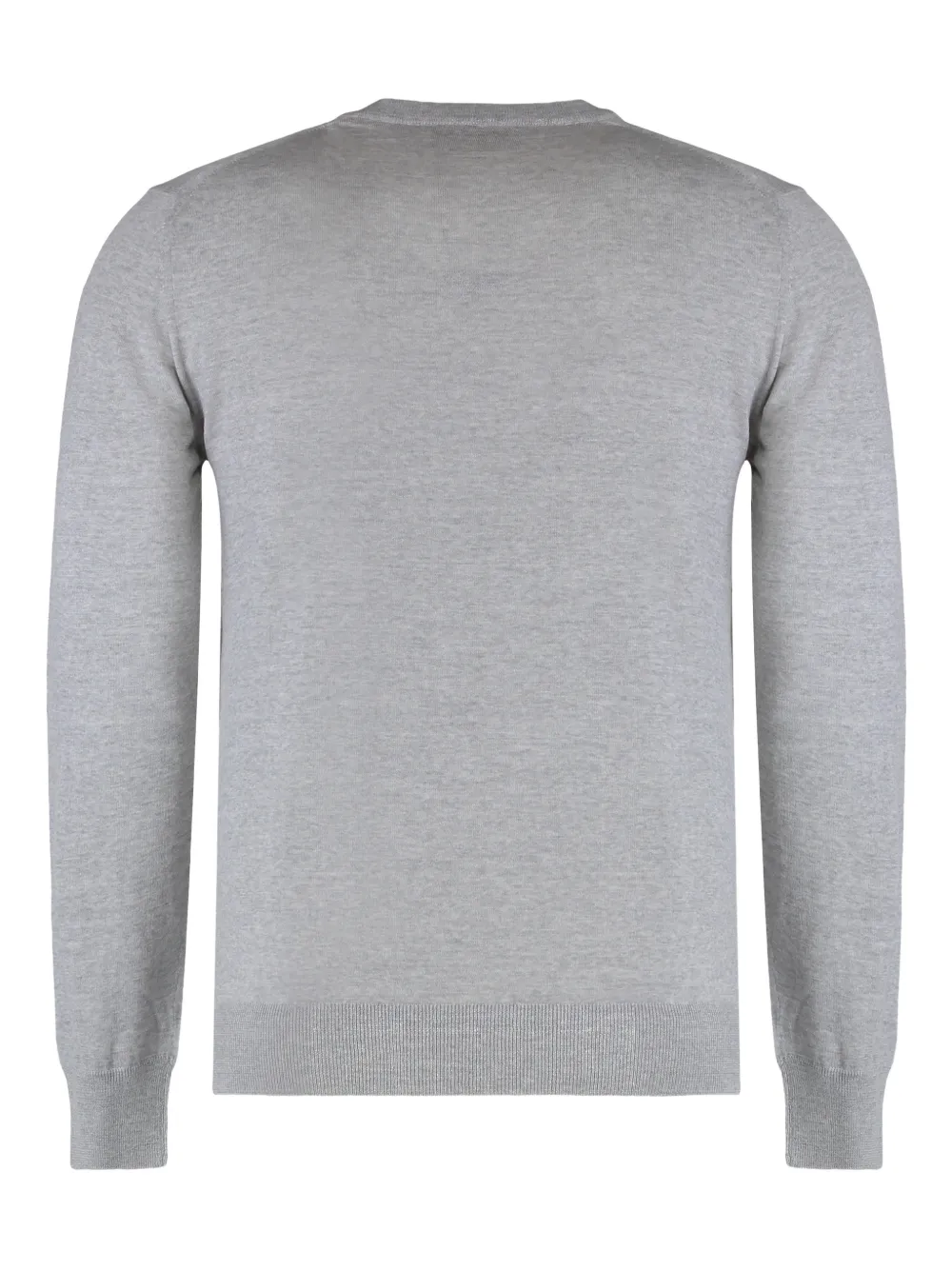 Moorer Cantoni V-neck sweater - Grijs