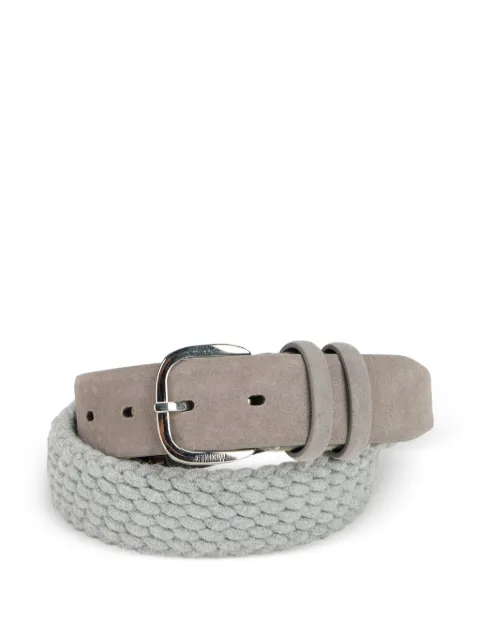 Moorer Cleowbt suede-knitted belt