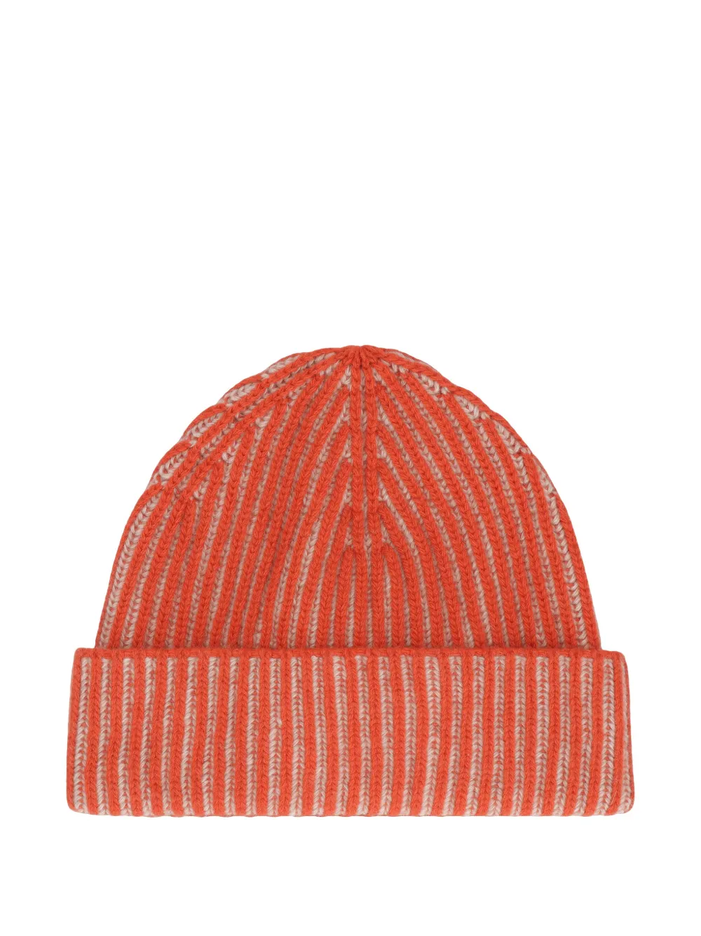 Moorer Geribbelde muts - Oranje