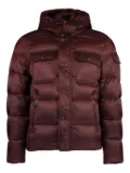 Moorer Devon hooded down jacket - Red