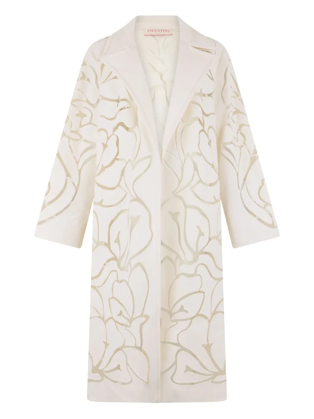 Valentino Garavani フローラル コート - ホワイト Valentino Garavani フローラル コート - ホワイト