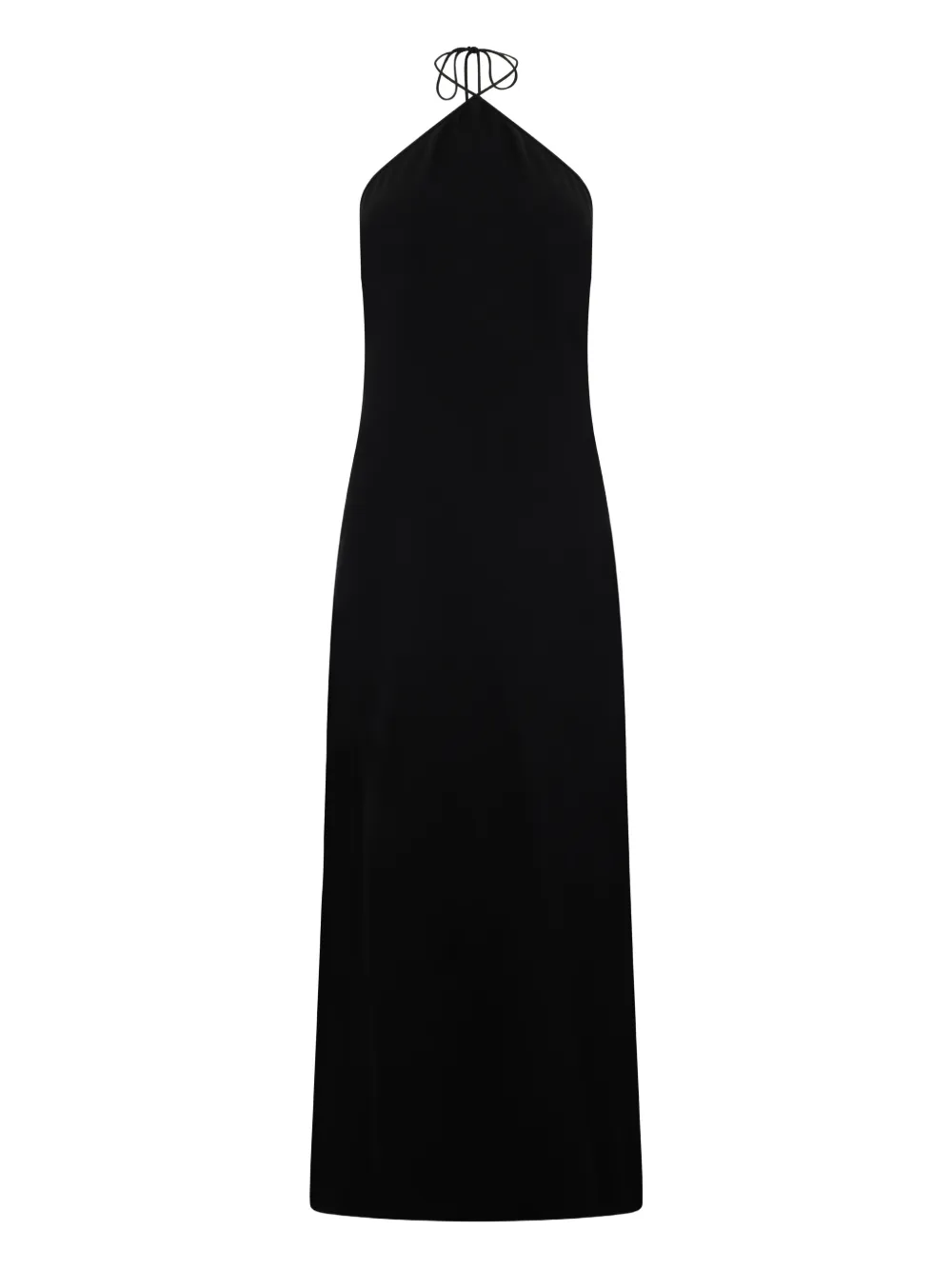 Valentino Garavani halterneck midi dress - Nero