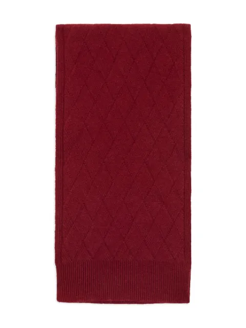 Malo diamond-pattern scarf